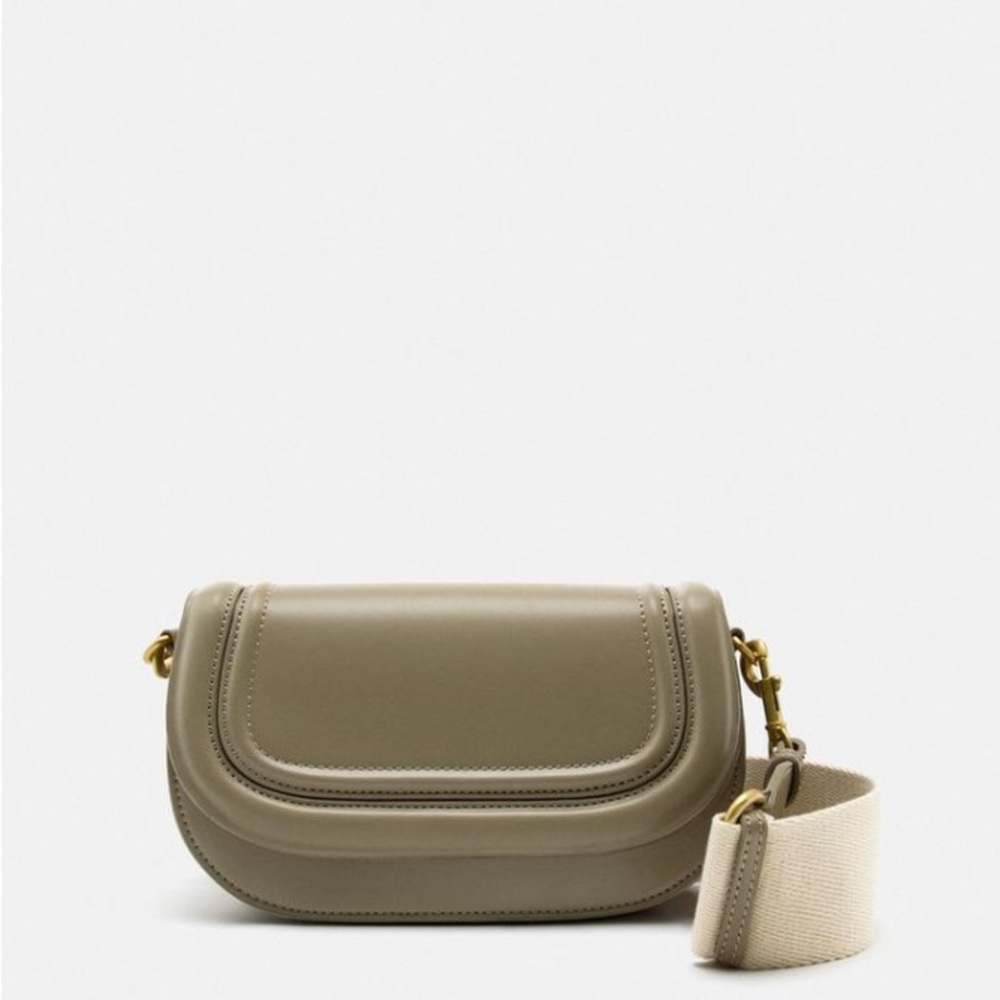 Zara Olive Crossbody Bag